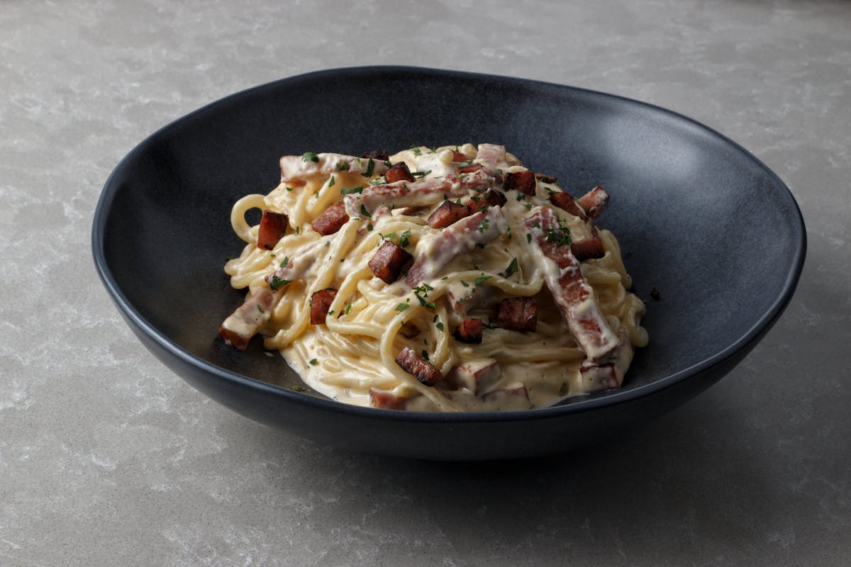 Pâtes à la carbonara à la française